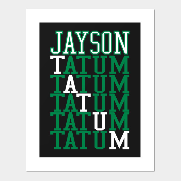 Jayson Tatum Word Art
